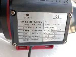 Tlac Silent 1hp 45M Booster Pump