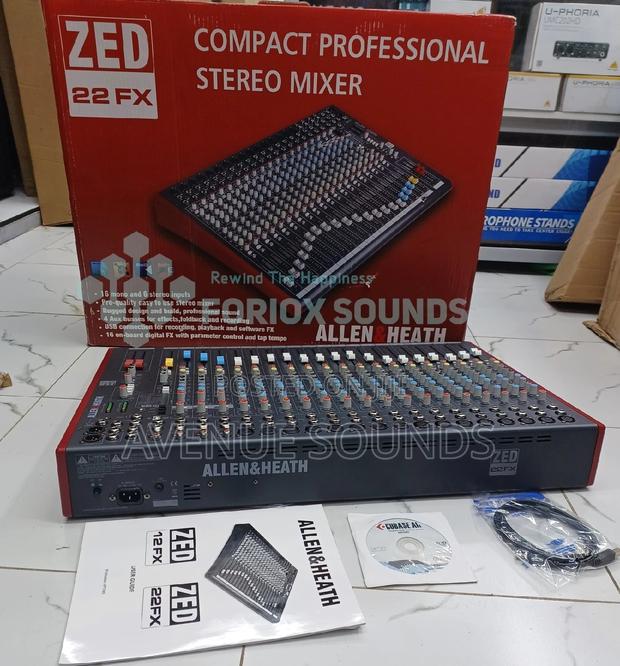 Allen Heath ZED-22FX - 22-Channel - thumbnail 3