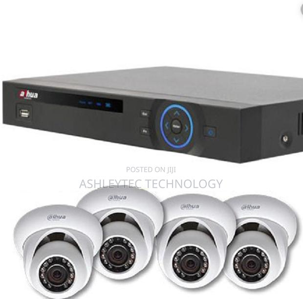 Dahua 4 CCTV Cameras Full Kit