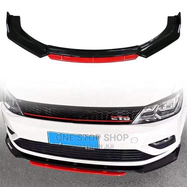 Front Bumper Body Kit (Red Black