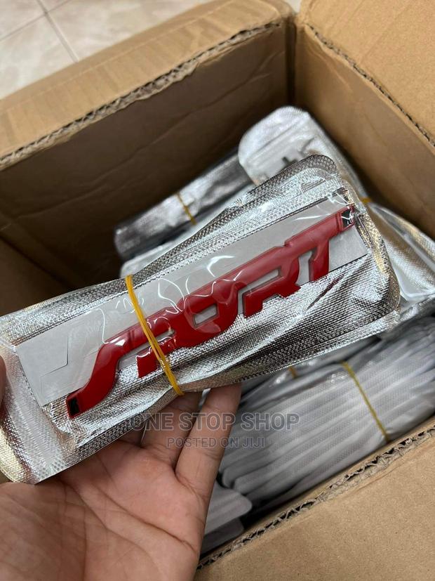 Red SPORT Badge