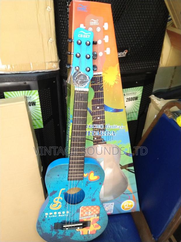 Junior Acoustic Box Guitar - main view