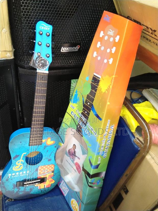Junior Acoustic Box Guitar - main view
