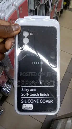 Tecno Camon 18 Thin Phone Case, Gel Pudding Soft Silicone
