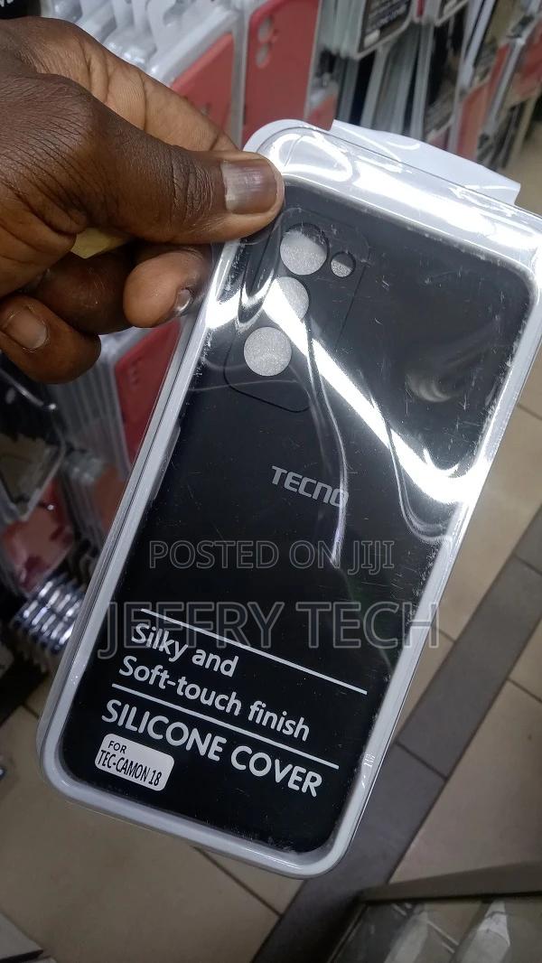 Tecno Camon 18 Thin Phone Case, Gel Pudding Soft Silicone - thumbnail 3