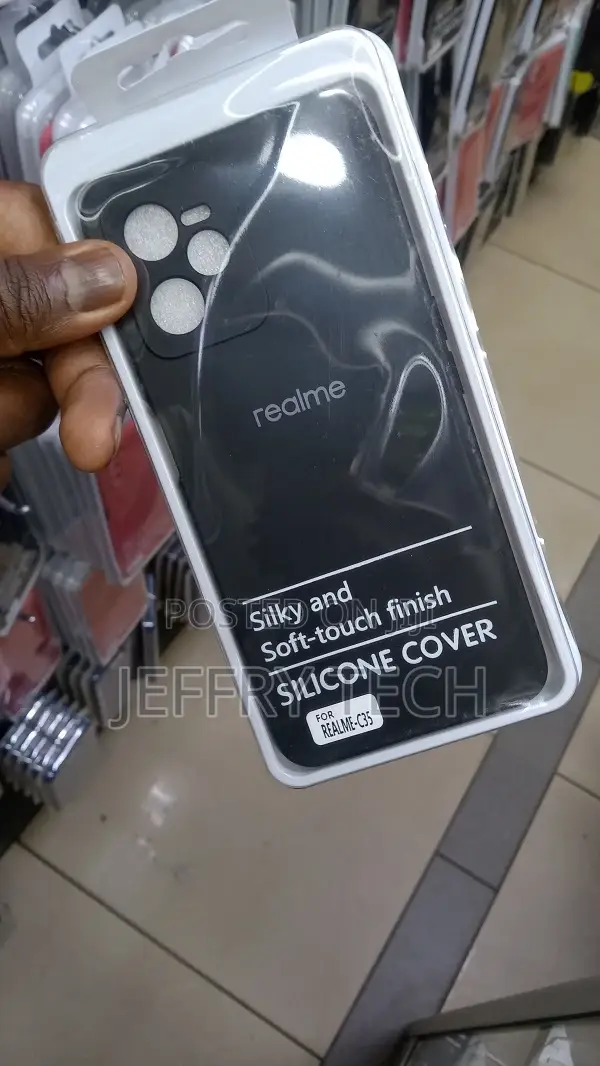 Silicone Matte Rubber Translucent Phone Case for Realme C35