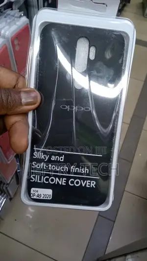 Back Cover for Oppo A9 2020 Safety Rubber Case With Soft Ru