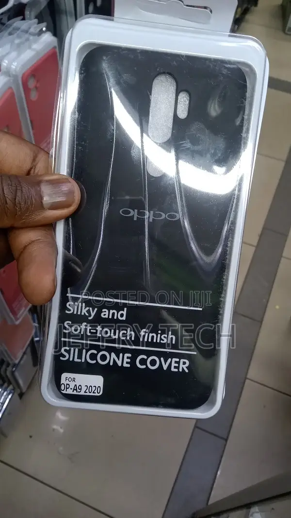 Back Cover for Oppo A9 2020 Safety Rubber Case With Soft Ru