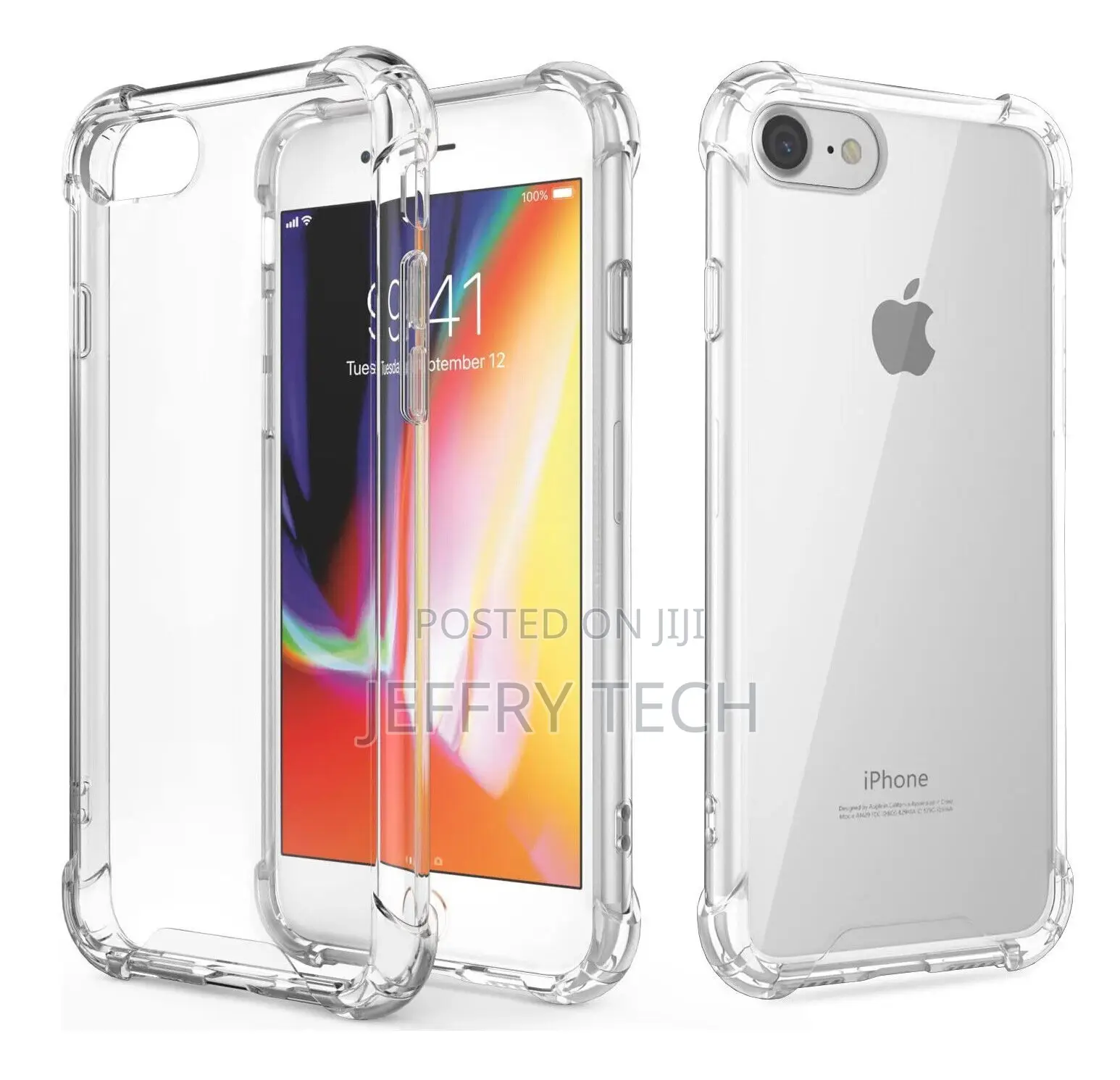 Clear Transparent Shockproof Protection iPhone 6 7 8 X XS XR