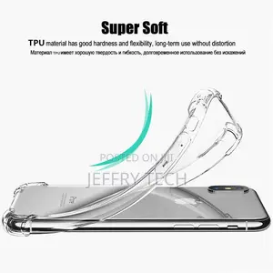 Shockproof Transparent Silicone Phone Case for iPhone 14 13