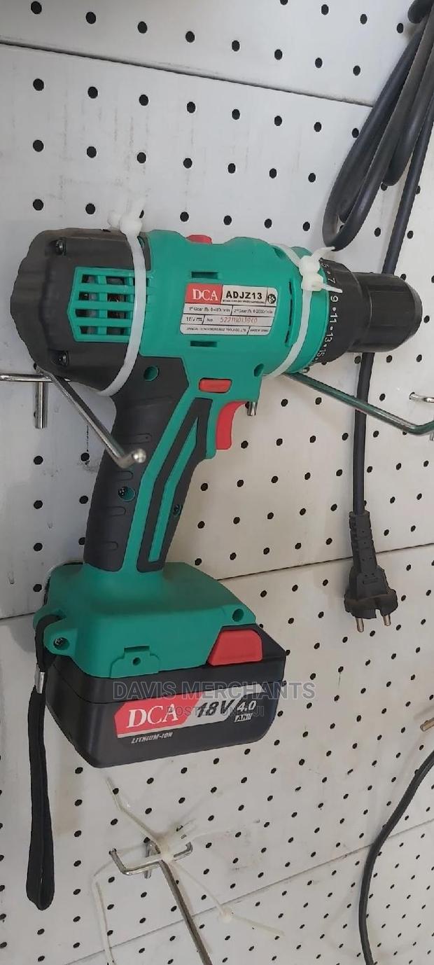 Cordless Drill With Impact Hummer