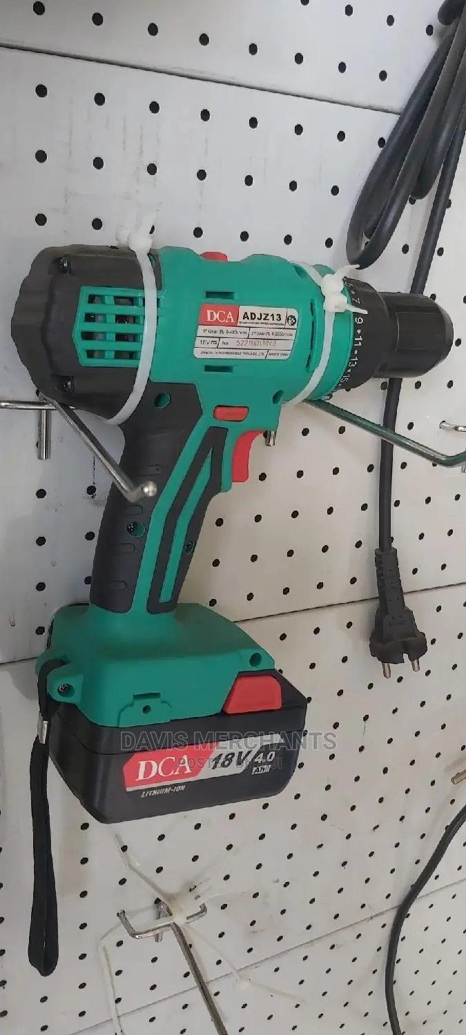 Cordless Drill With Impact Hummer