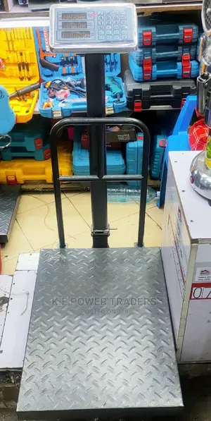 Large Base With Guard Platform Scales