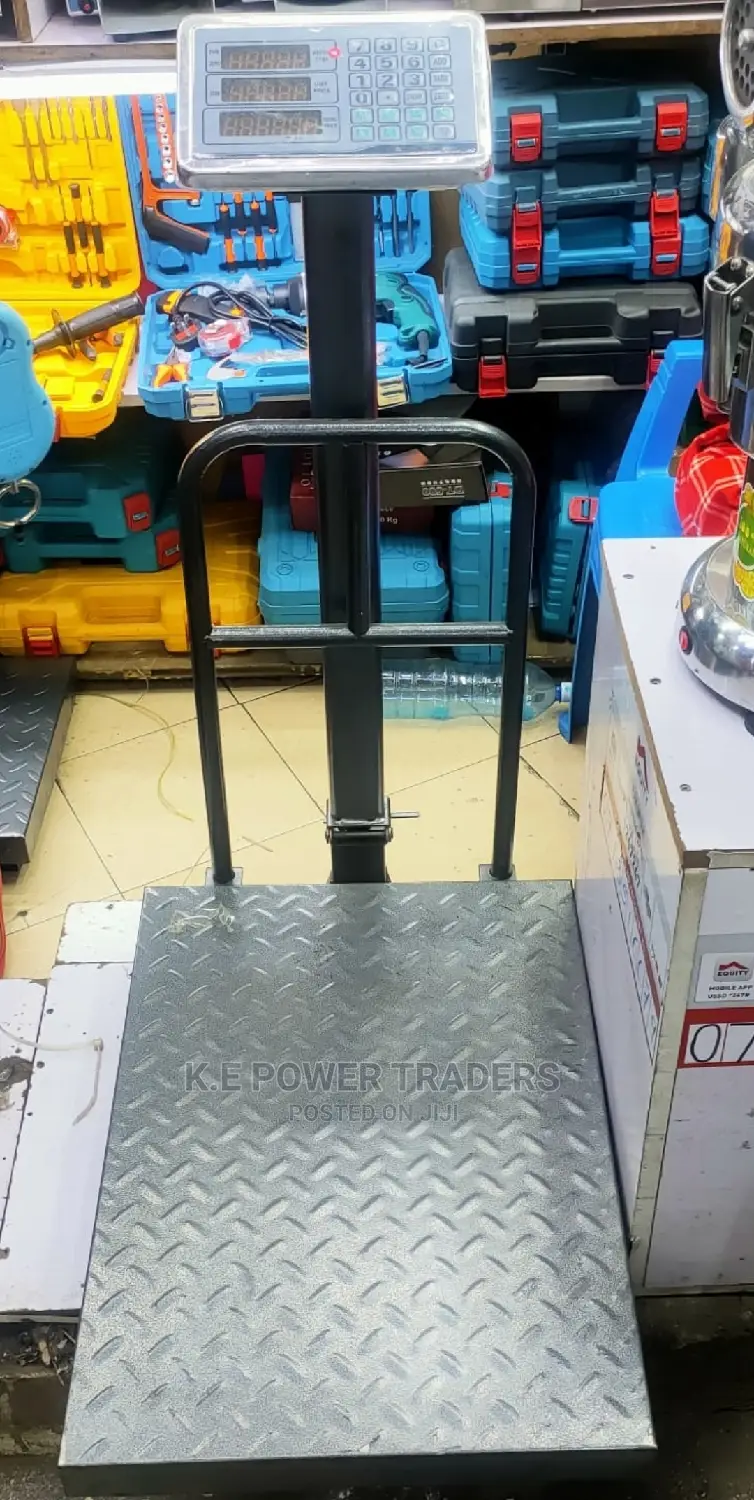 Large Base With Guard Platform Scales