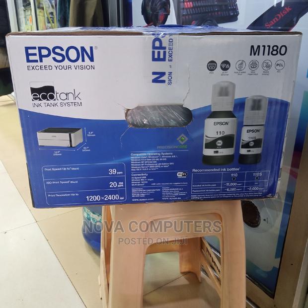 Epson M1180 Ink Tank Monochrome Duplex Printer - thumbnail 2