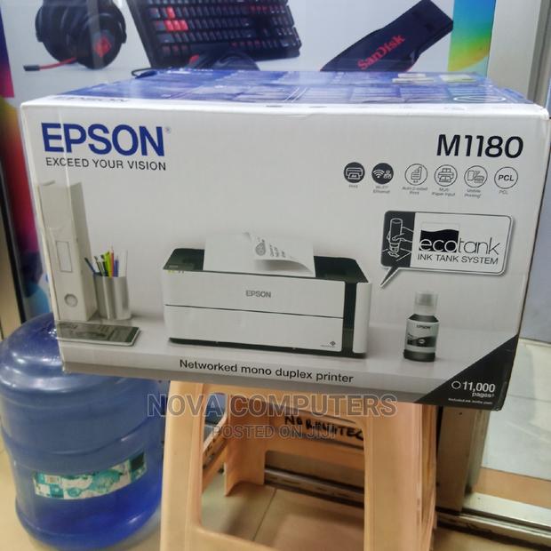 Epson M1180 Ink Tank Monochrome Duplex Printer - main view