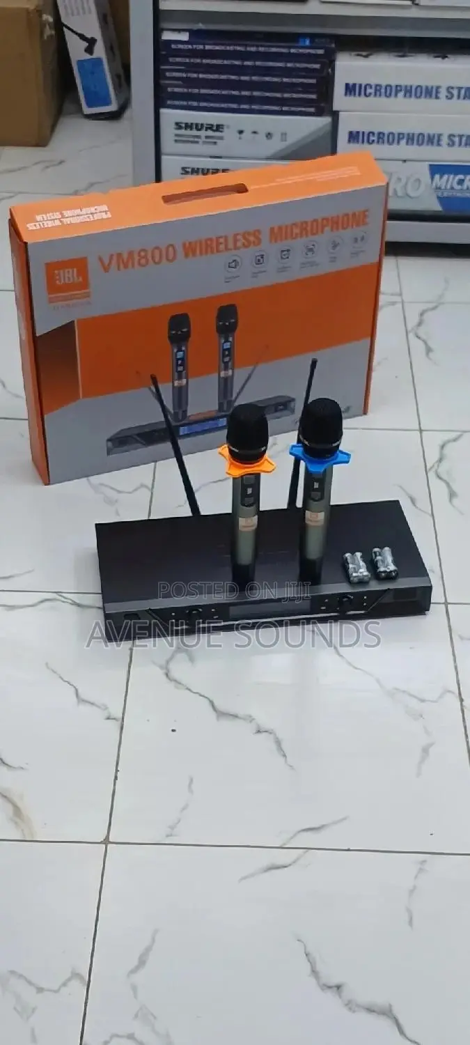 JBL VM 900 Wireless Mic - High-End Smart Wireless Microphone