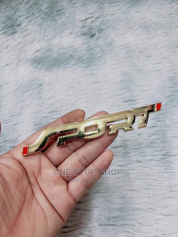 Gold Sport Badge