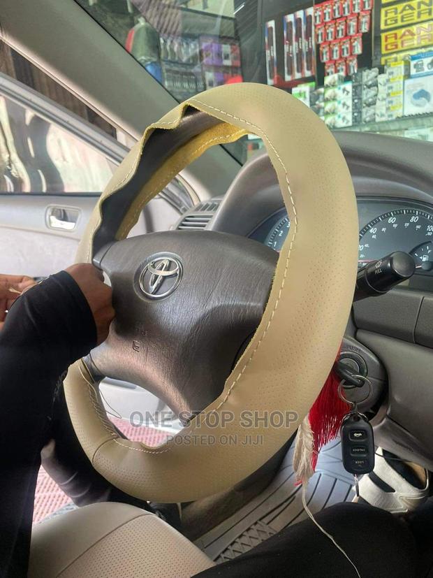 Baije Hard Sewing Leather Stitching Steering Cover