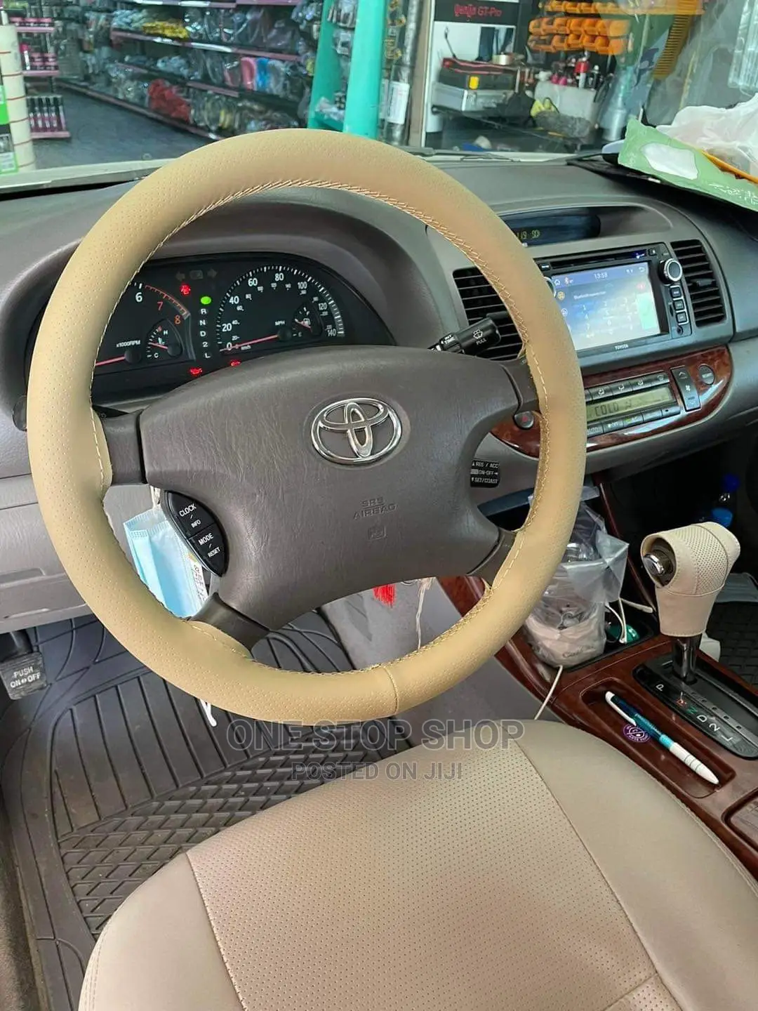 Baije Hard Sewing Leather Stitching Steering Cover