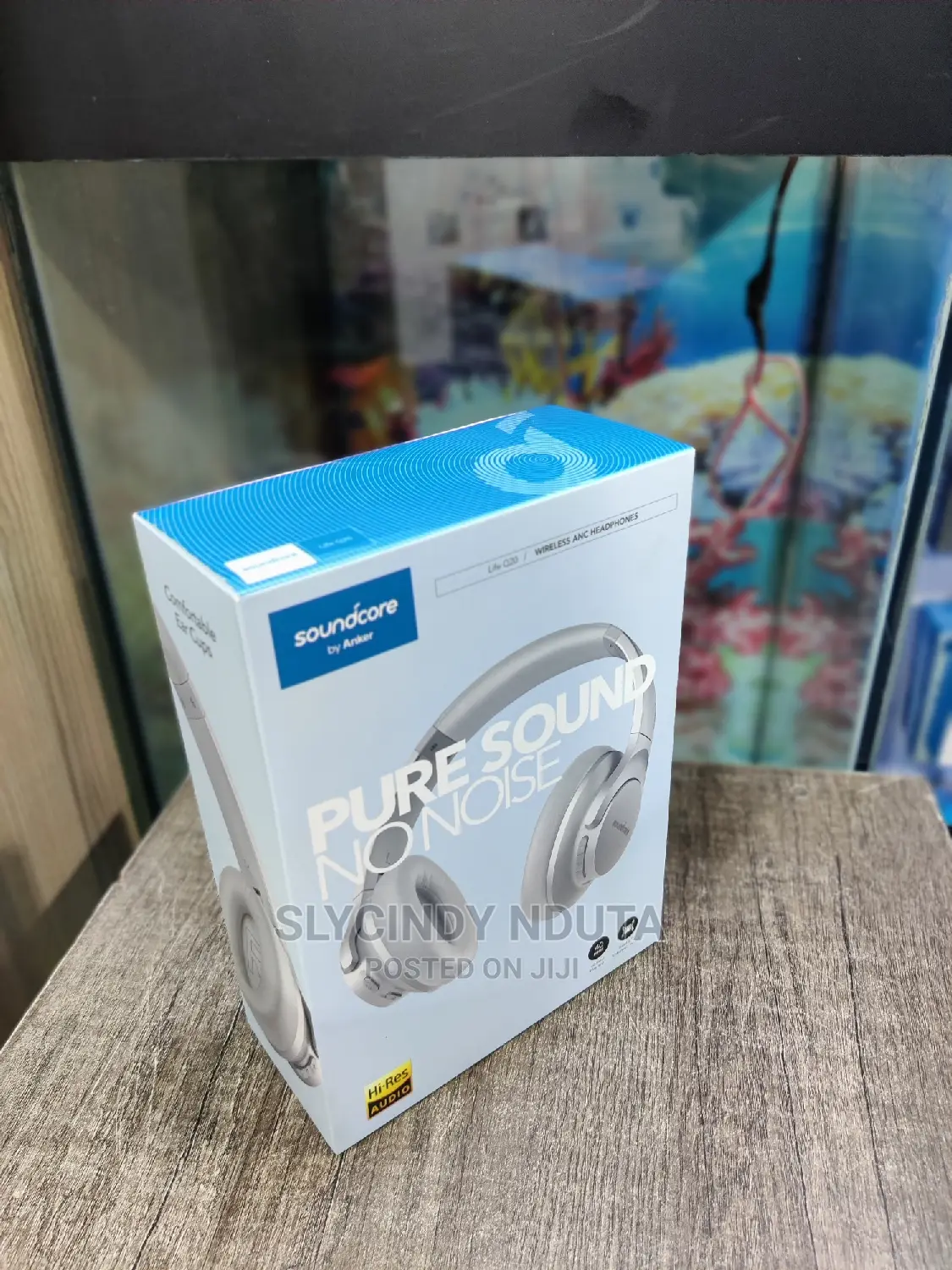 Anker Life Q20 Wireless ANC Headphones(Silver Literation 1)
