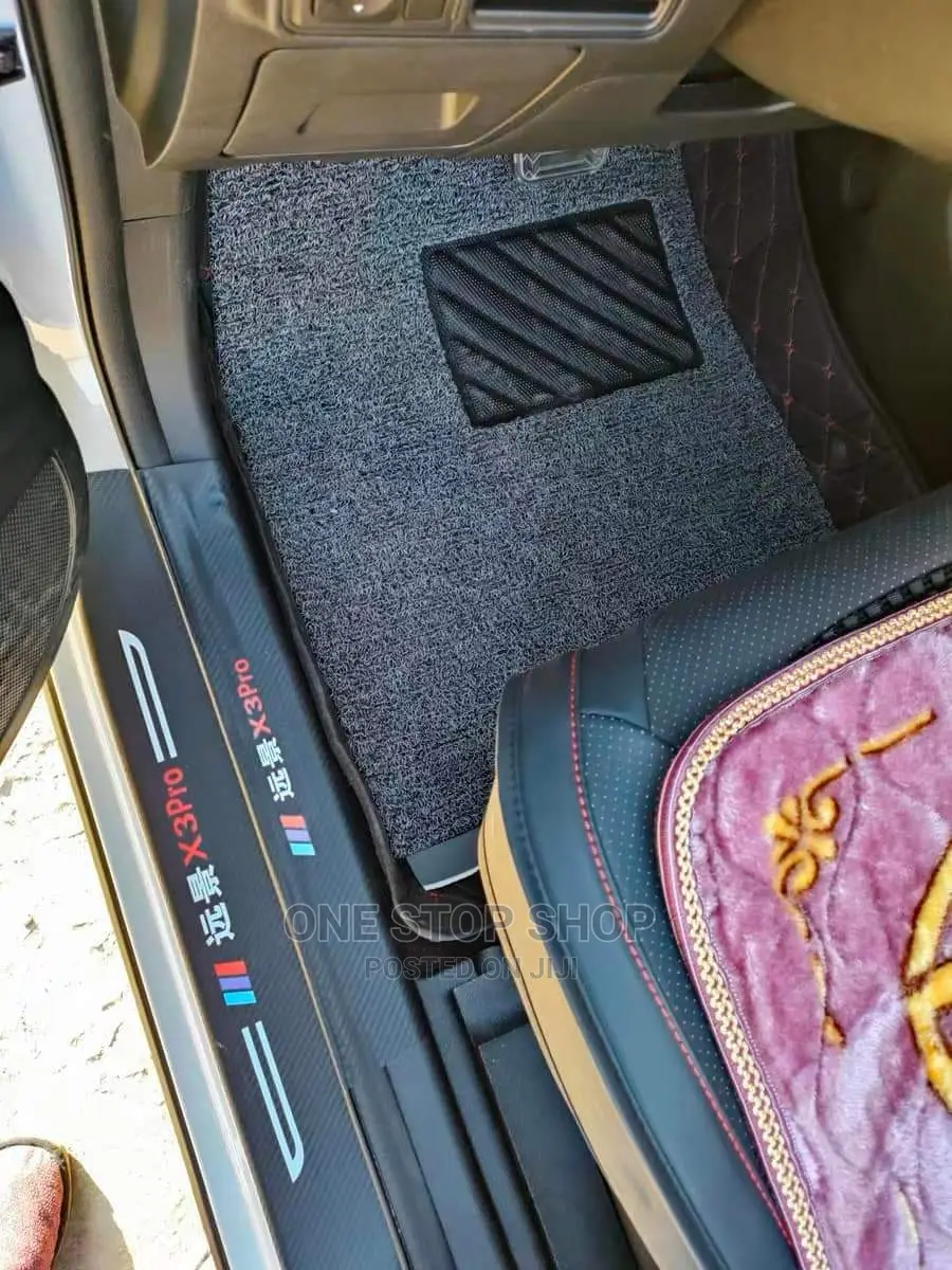 Car Fitted With Grey PVC Coil Mats (Roll 310*60cm)
