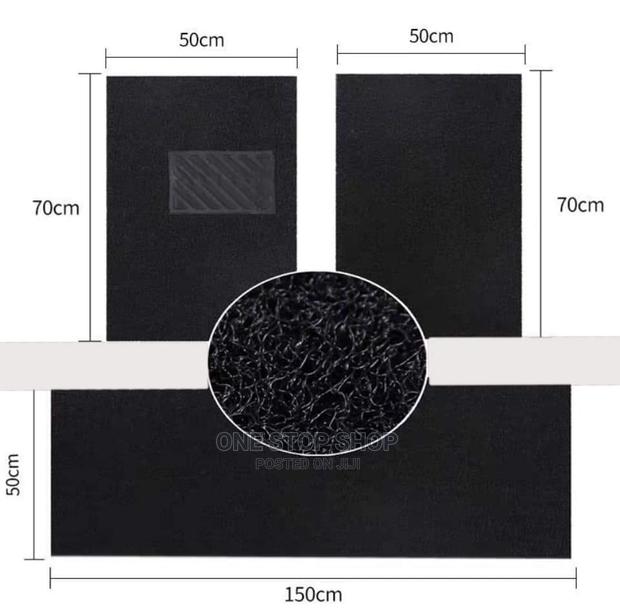 Black PVC Coil Mat