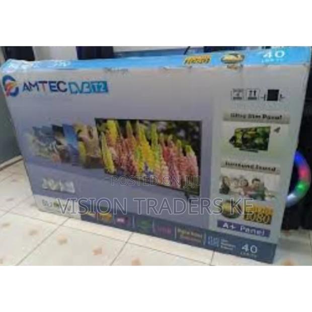 New Frameless Amtec 40 Inches Android Tv - thumbnail 2
