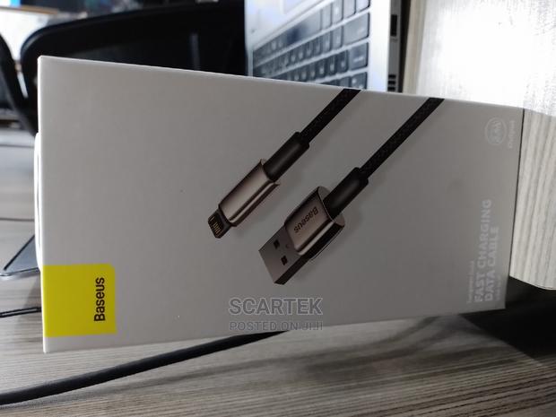 Baseus USB to Lightning Fast Charging Data Cable 2m - thumbnail 2