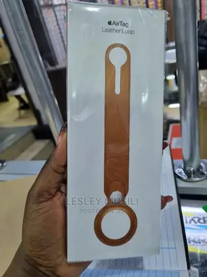 Airtag Leather Loop(Brown)