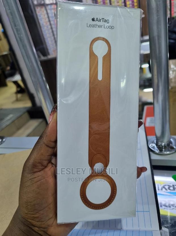 Airtag Leather Loop(Brown) - thumbnail 2