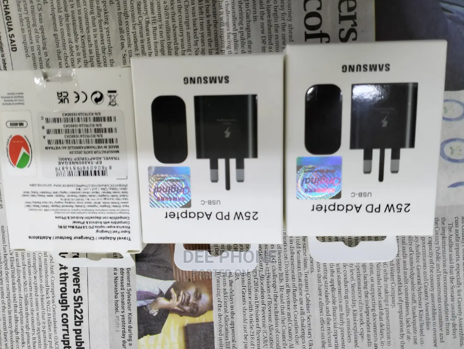Samsung 25W PD Super Fast Charging Type C Power Adapter
