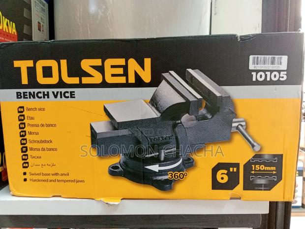 Tolsen 6" Bench Vice - thumbnail 3