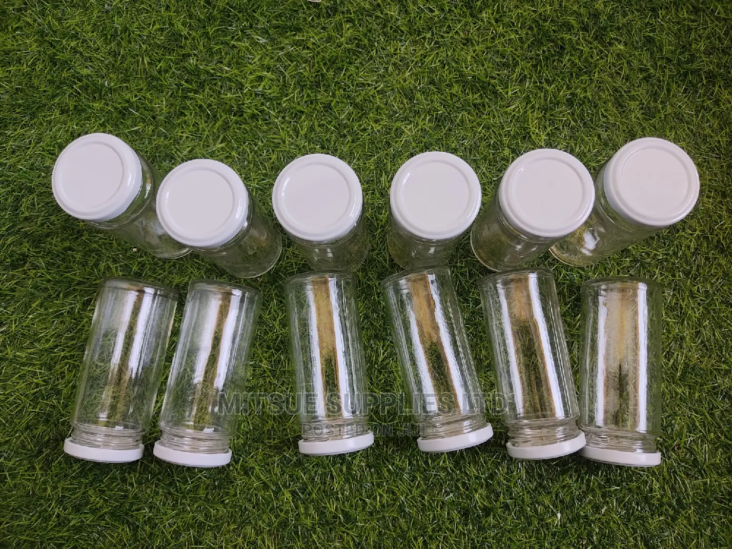 A Box of 76 Paragon Jars- 250ml Long Spice Jars With Lids