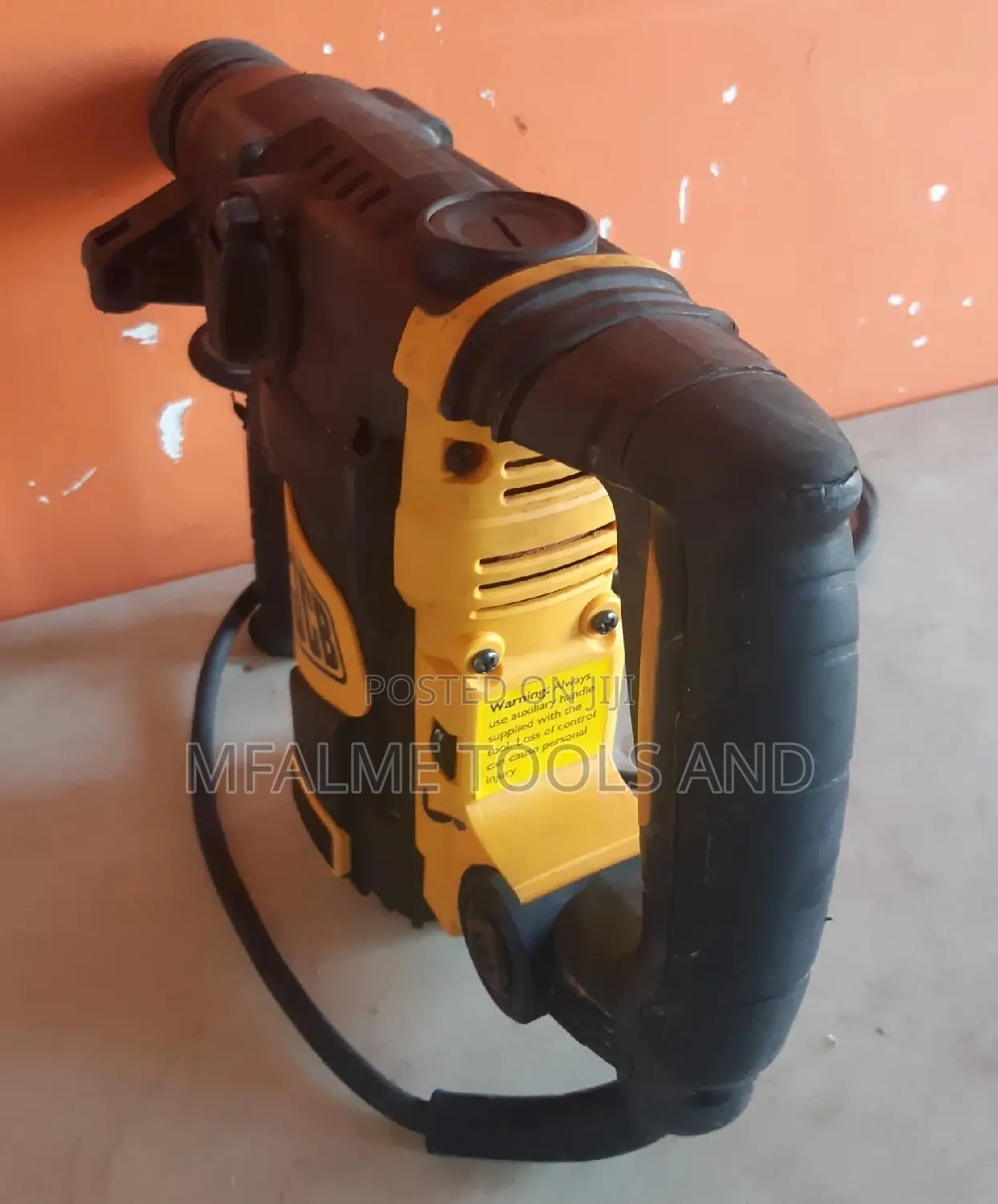 Hammer Drill - JCB 900w, Rotary 240v - Ex-Uk