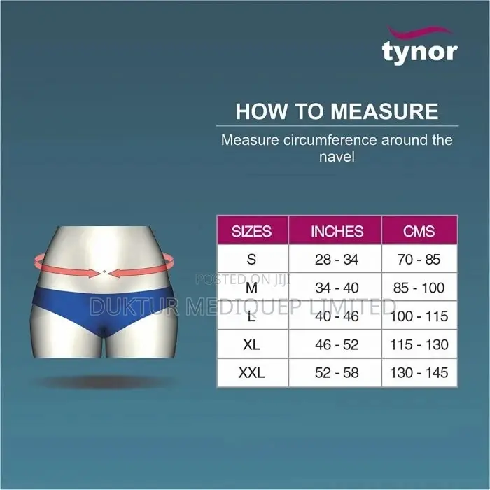 Tynor Tummy Trimmer/ Abdominal Belt S/M/L/Xl