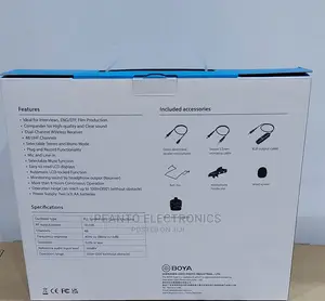 BOYA BY-WM8 Prok2- UHF Dual-Channel Wireless Lavalier System