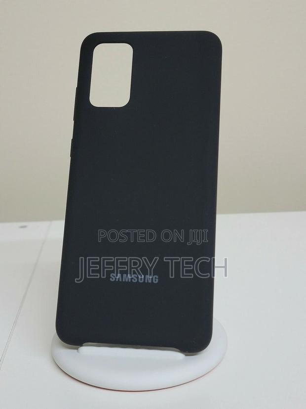Samsung Silicone Cover for Galaxy S20 Plus 5G - Black - main view