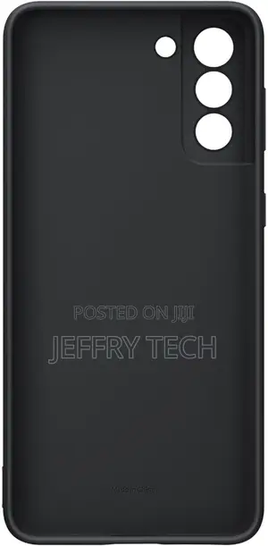 Samsung - Silicone Protective Case for Galaxy S21 - Black
