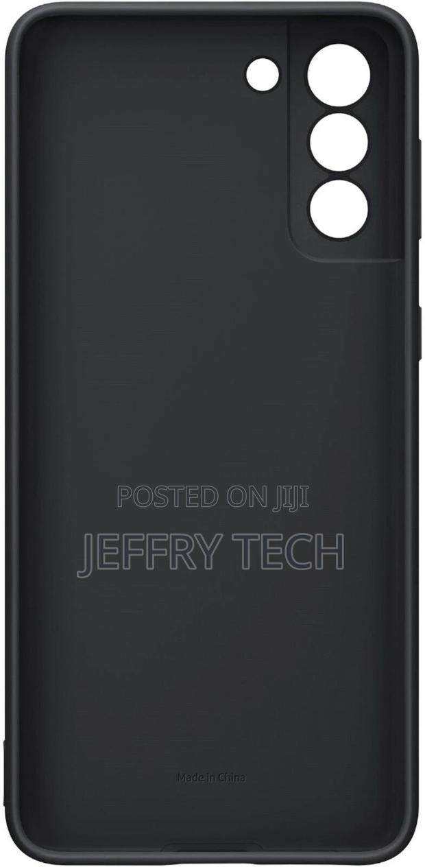 Samsung - Silicone Protective Case for Galaxy S21 - Black - thumbnail 3