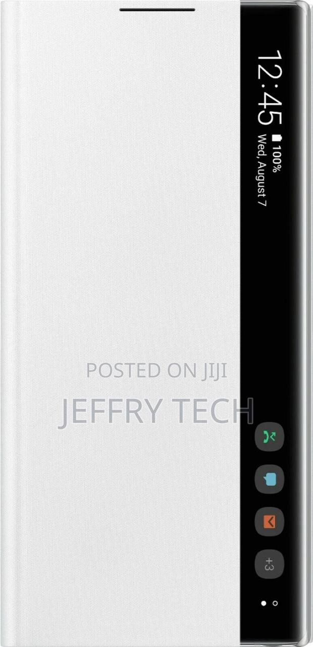 Samsung - S-View Flip Cover Case for Samsung Galaxy Note 10