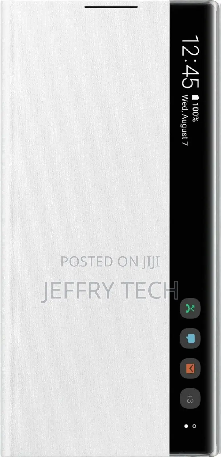 Samsung - S-View Flip Cover Case for Samsung Galaxy Note 10