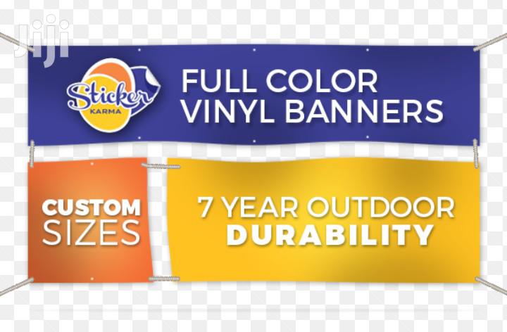 Full Color Vinyl Banner Printing