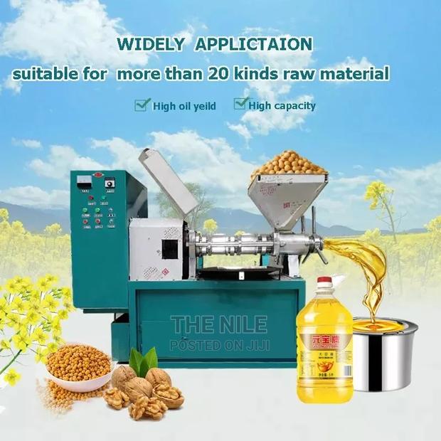 Automatic Commercial Peanut Walnut Oil Presser - main view