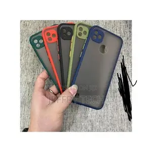 BLACK GORILLA Back Cover for Infinix Smart HD 2021 (Black,