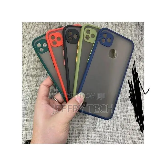 BLACK GORILLA Back Cover for Infinix Smart HD 2021 (Black,