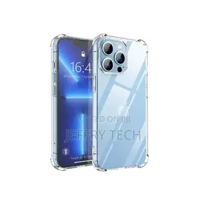 Faabin Back Cover for iPhone 13 Pro Max (Transparent, Pack