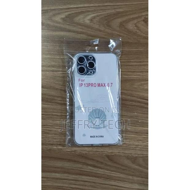 Clear Soft TPU Phone Case for iPhone 14 13 12 11 Pro Max Sh - thumbnail 3