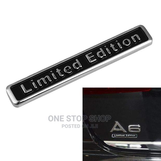 Black Limited Edition Badge