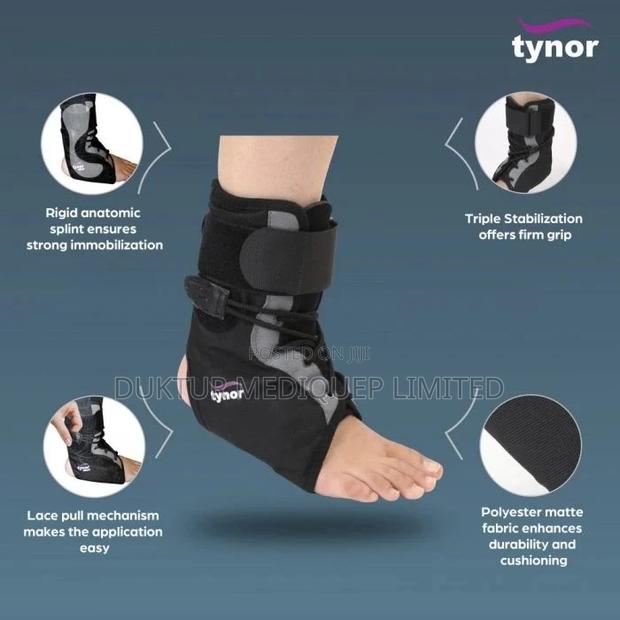 Tynor Ankle Brace With Lace-Ch, S, M, L, XL , 1pc